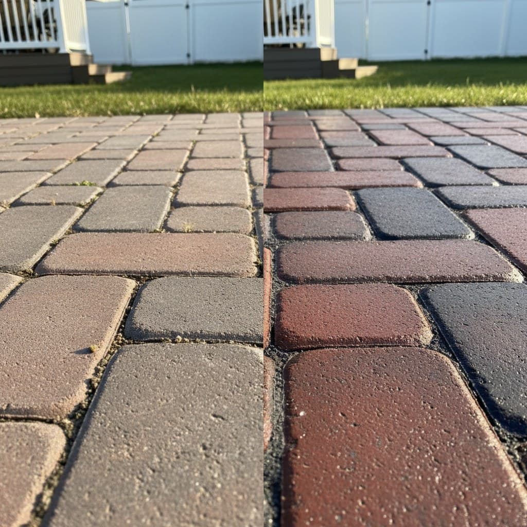 Detail shot: color depth restored