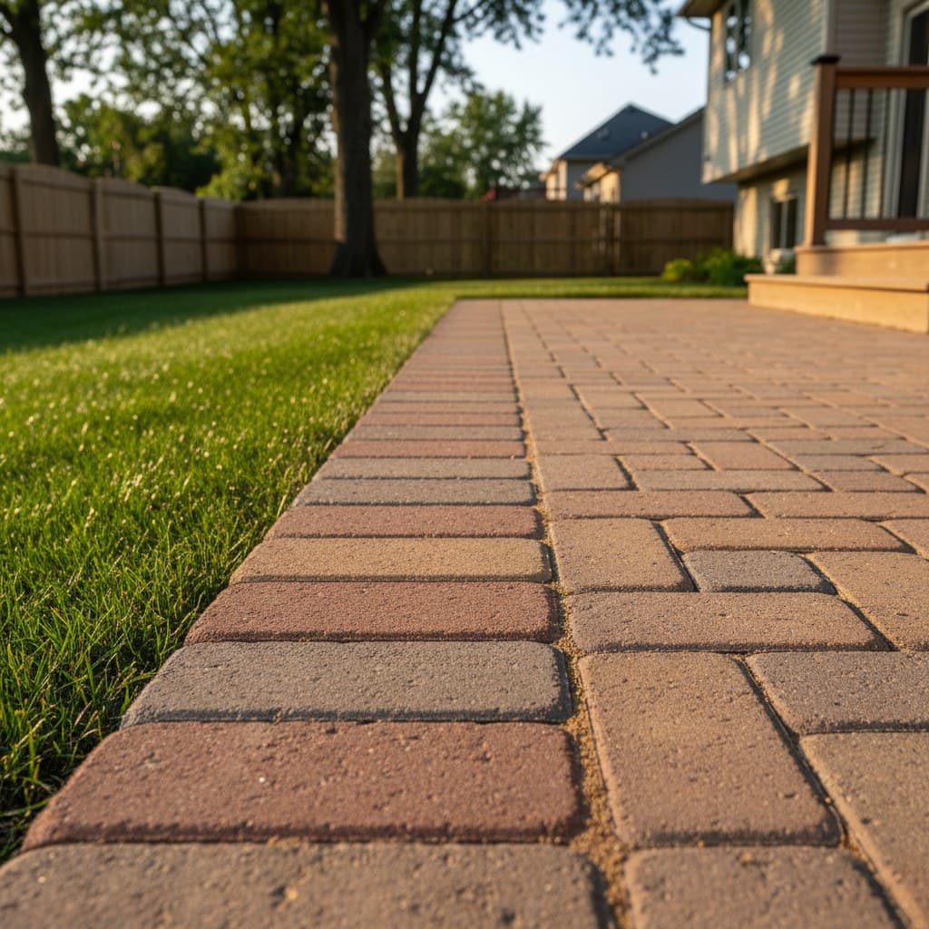 Detail shot: soldier course edge